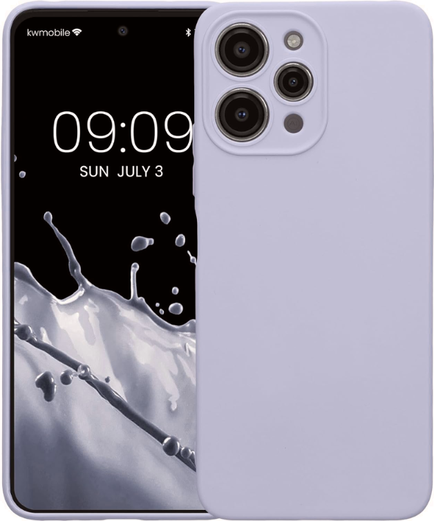 KWmobile Θήκη Σιλικόνης Xiaomi Redmi 12 με Πλαίσιο Κάμερας - Lavender