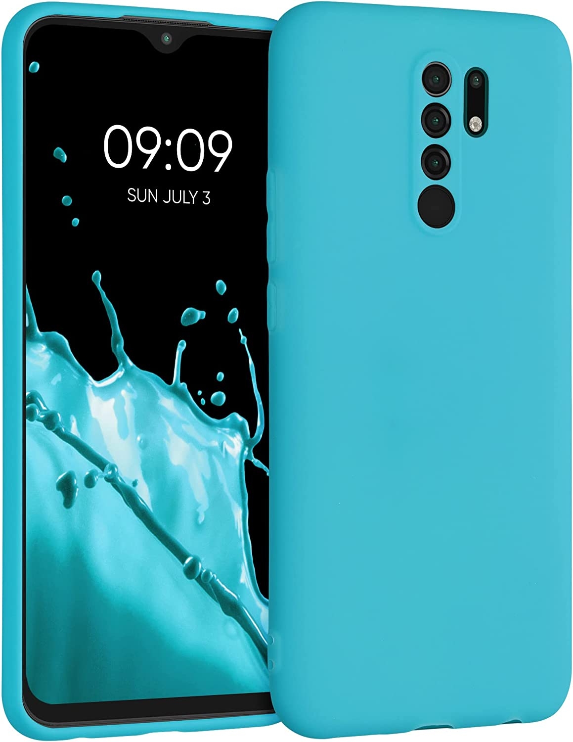 KWmobile Θήκη Σιλικόνης Xiaomi Redmi 9 - Cool Glasier