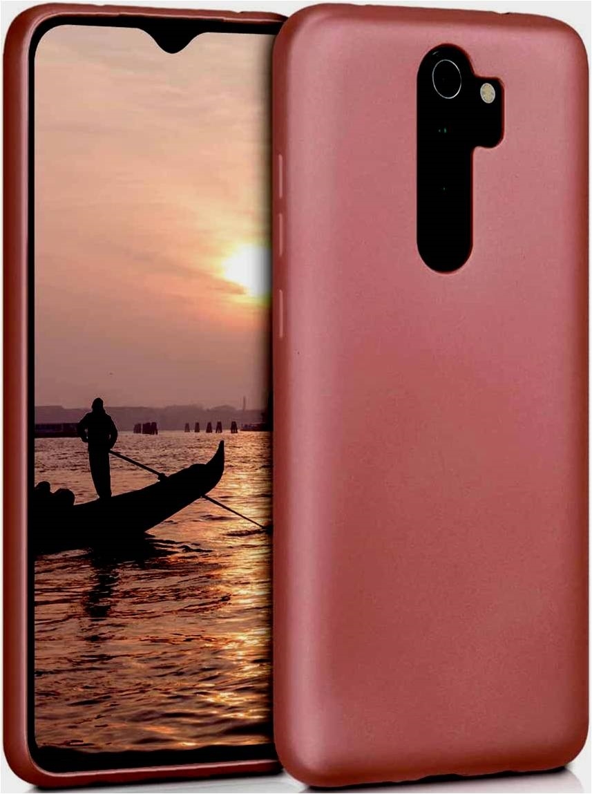 KWmobile Θήκη Σιλικόνης Xiaomi Redmi 9 - Metallic Rose Gold