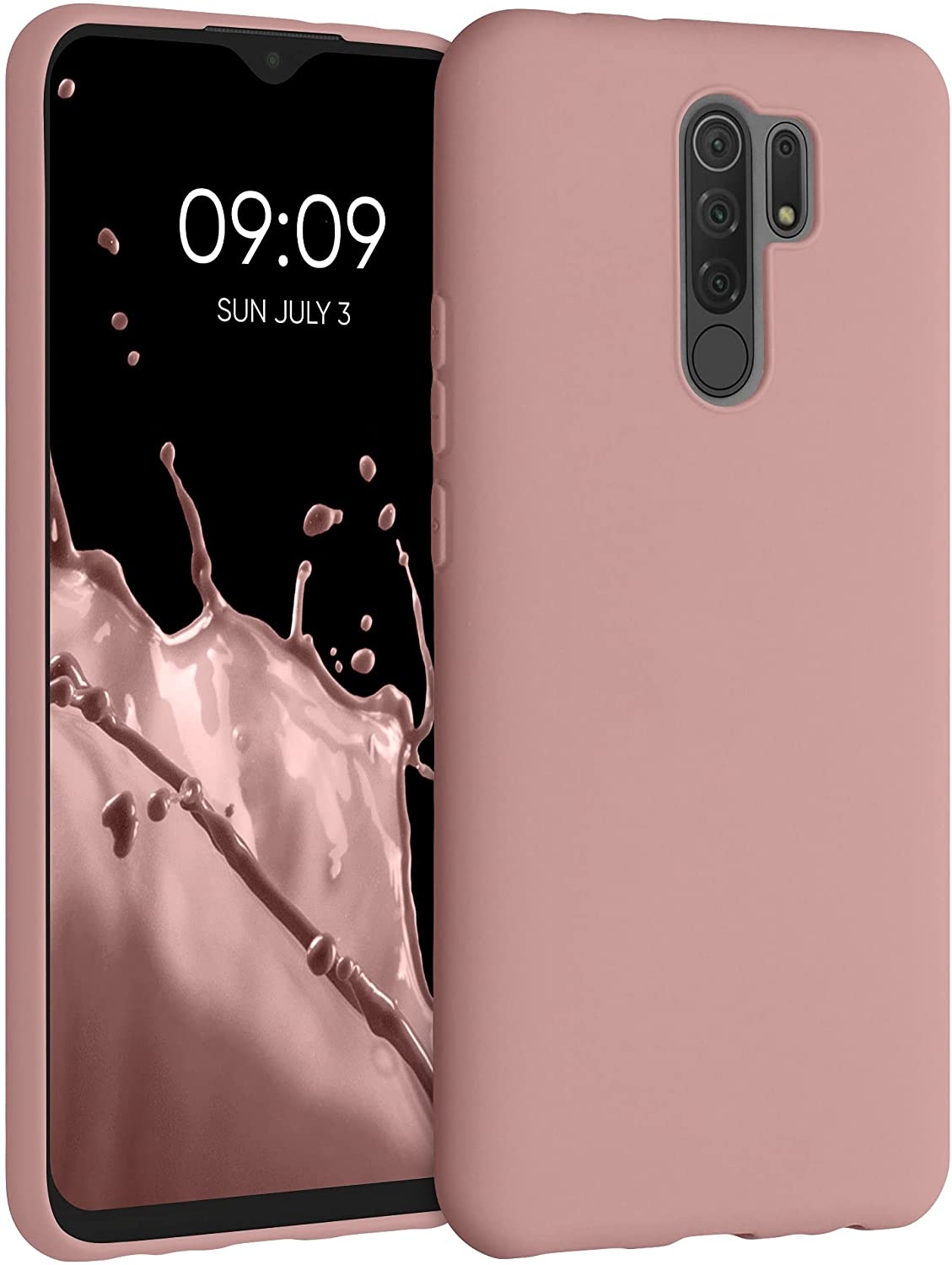 KWmobile Θήκη Σιλικόνης Xiaomi Redmi 9 - Rose Tan