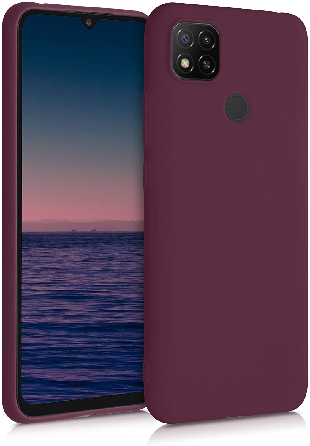 KWmobile Θήκη Σιλικόνης Xiaomi Redmi 9C - Bordeaux Violet