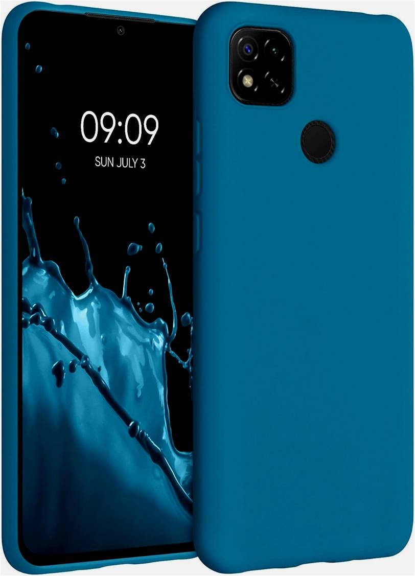 KWmobile Θήκη Σιλικόνης Xiaomi Redmi 9C - Caribbean Blue