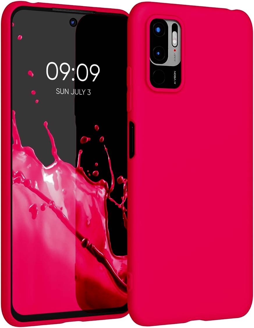 KWmobile Θήκη Σιλικόνης Xiaomi Redmi Note 10 5G - Neon Pink