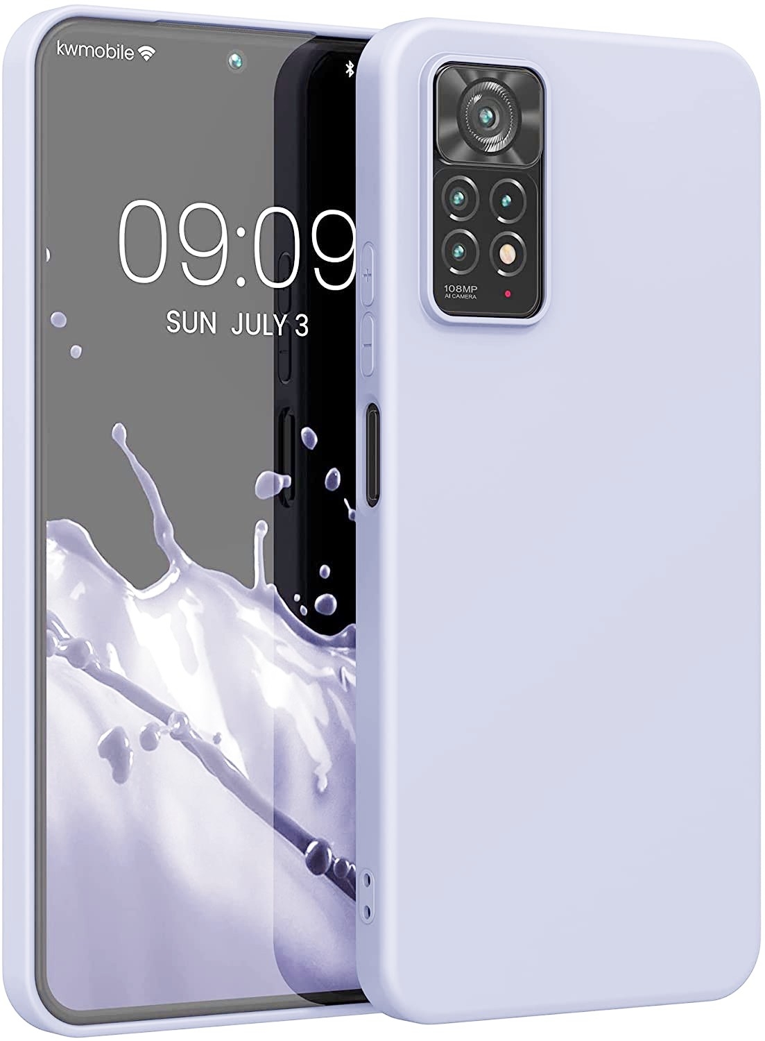 KWmobile Θήκη Σιλικόνης Xiaomi Redmi Note 11 Pro / Redmi Note 12 Pro 4G - Lavender