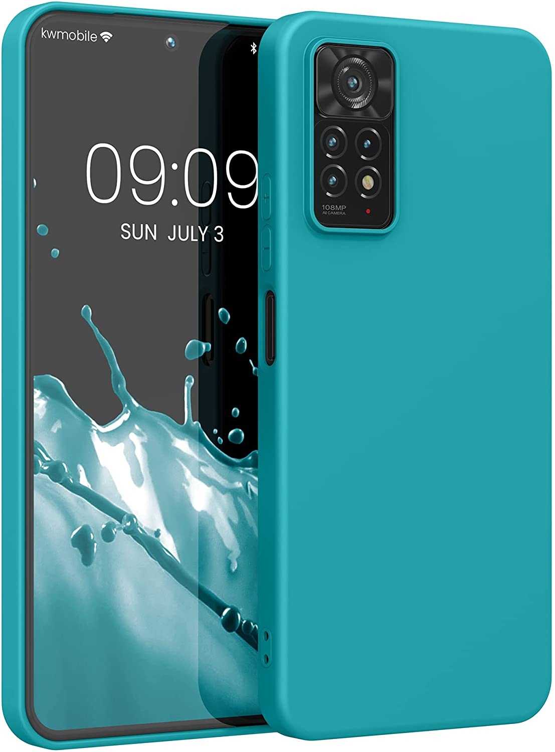 KWmobile Θήκη Σιλικόνης Xiaomi Redmi Note 11 Pro / Redmi Note 12 Pro 4G - Teal Matte