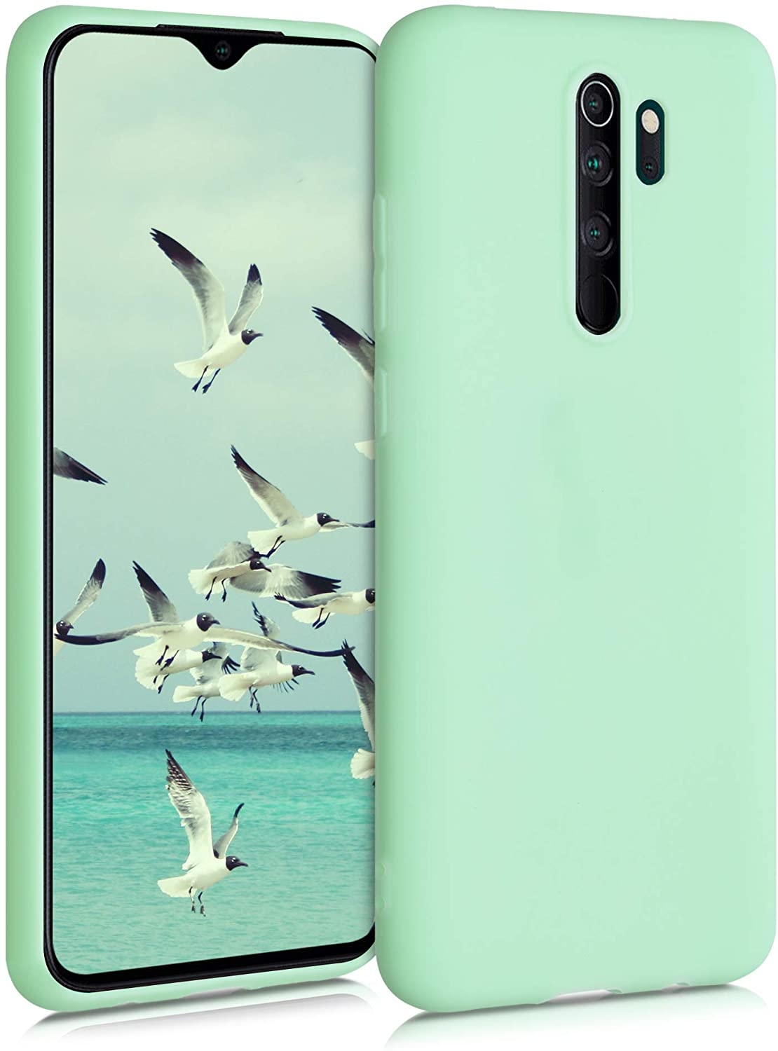 KWmobile Θήκη Σιλικόνης Xiaomi Redmi Note 8 Pro - Pastel Green