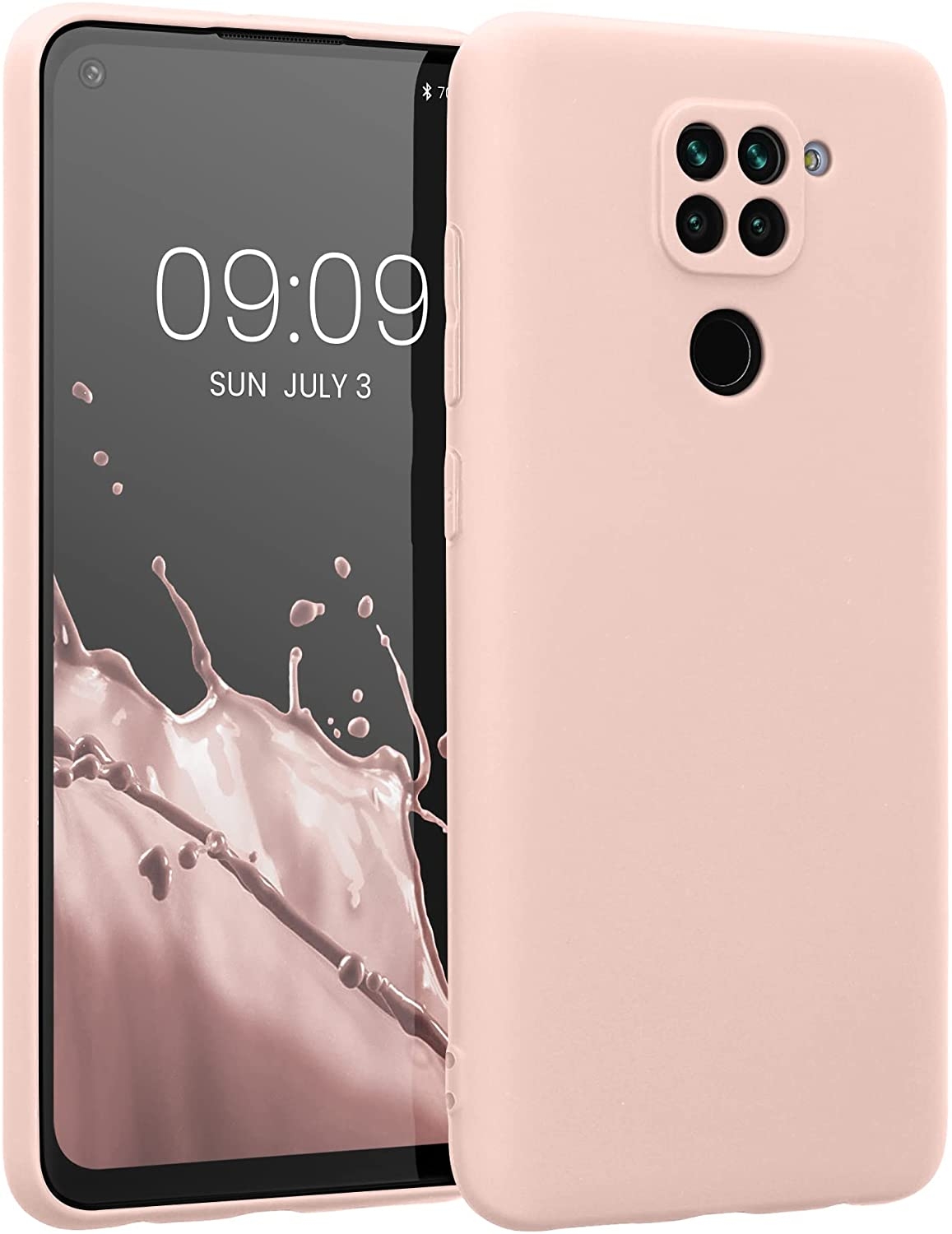 KWmobile Θήκη Σιλικόνης Xiaomi Redmi Note 9 - Coconut Swirl