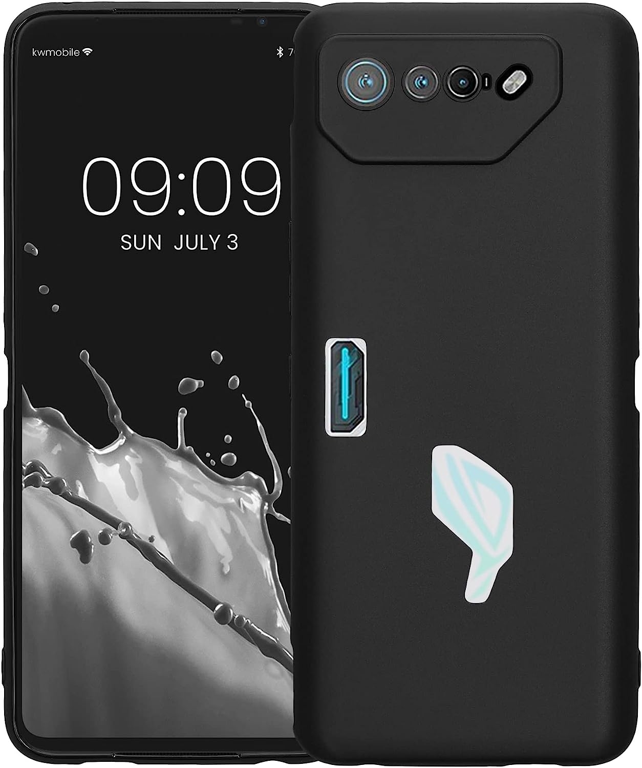 KWmobile Θήκη Σιλικόνης Asus ROG Phone 7 - Black Matte