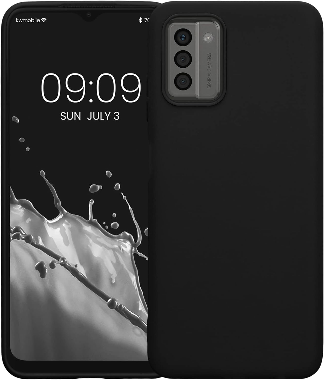 KWmobile Θήκη Σιλικόνης Nokia G22 - Black