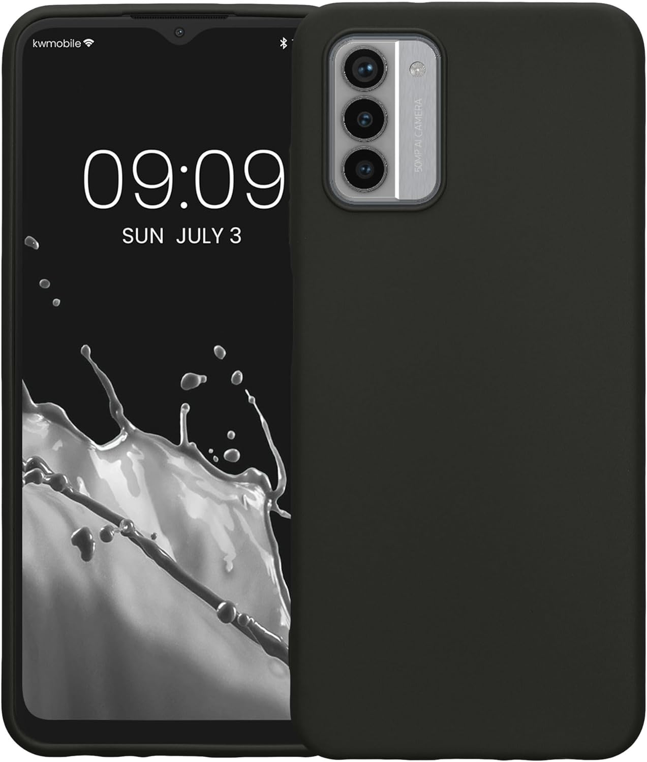KWmobile Θήκη Σιλικόνης Nokia G42 - Black