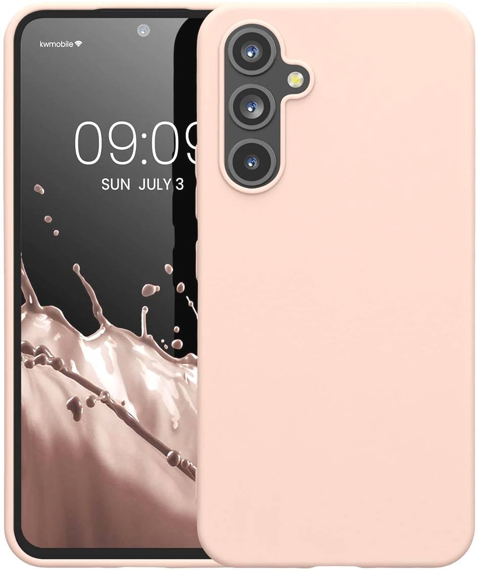 KWmobile Θήκη Σιλικόνης Samsung Galaxy A54 - Coconut Swirl 