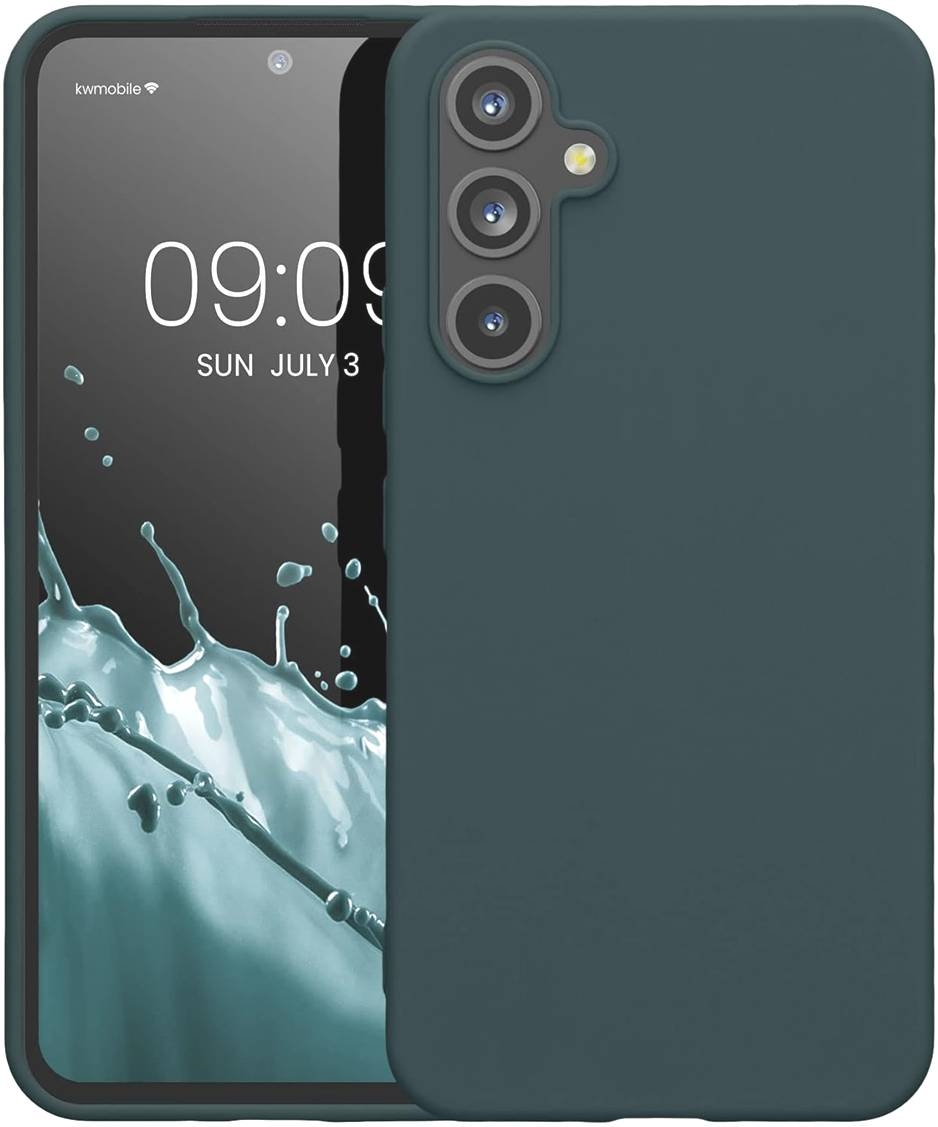 KWmobile Θήκη Σιλικόνης Samsung Galaxy A54 - Dark Slate