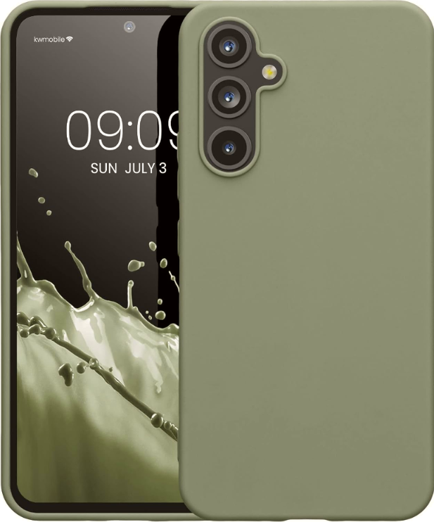KWmobile Θήκη Σιλικόνης Samsung Galaxy A54 - Gray Green