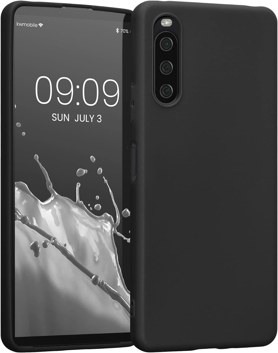 KWmobile Θήκη Σιλικόνης Sony Xperia 10 IV - Black