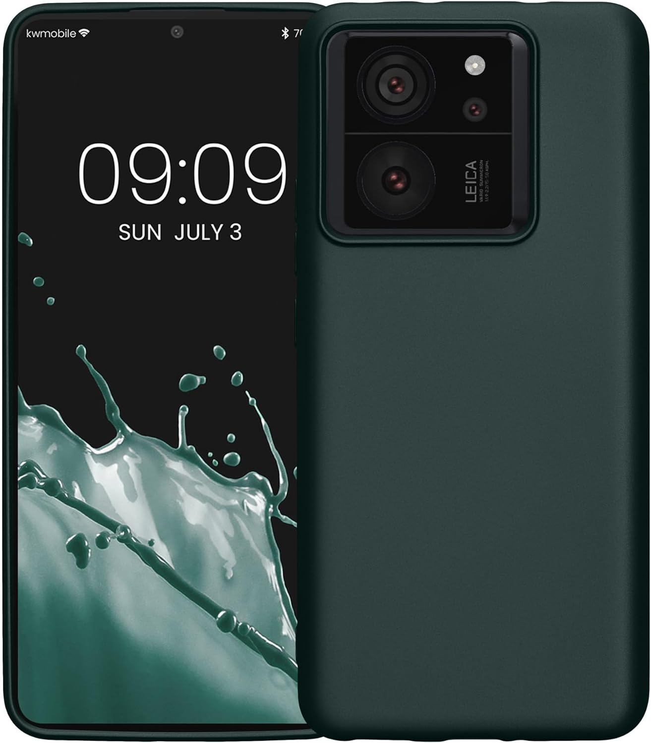 KWmobile Θήκη Σιλικόνης Xiaomi 13T / 13T Pro - Metallic Teal