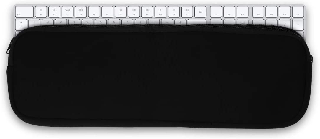 KW Sleeve Neoprene Zipper - Θήκη με Φερμουάρ για Πληκτρολόγιο Apple Magic Keyboard with Numeric Keypad - Black