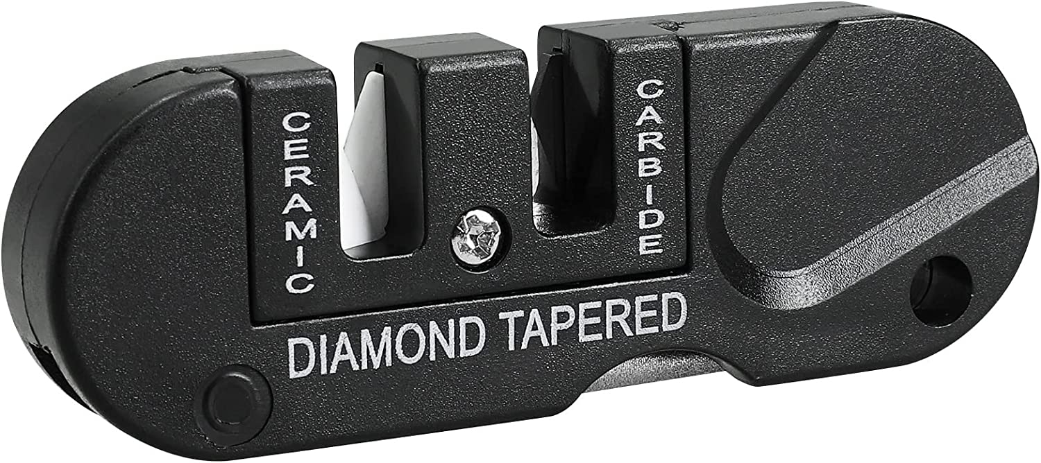 KW Survival Knife Sharpener - Ακονιστήρι Χειρός για Μαχαίρια - Black