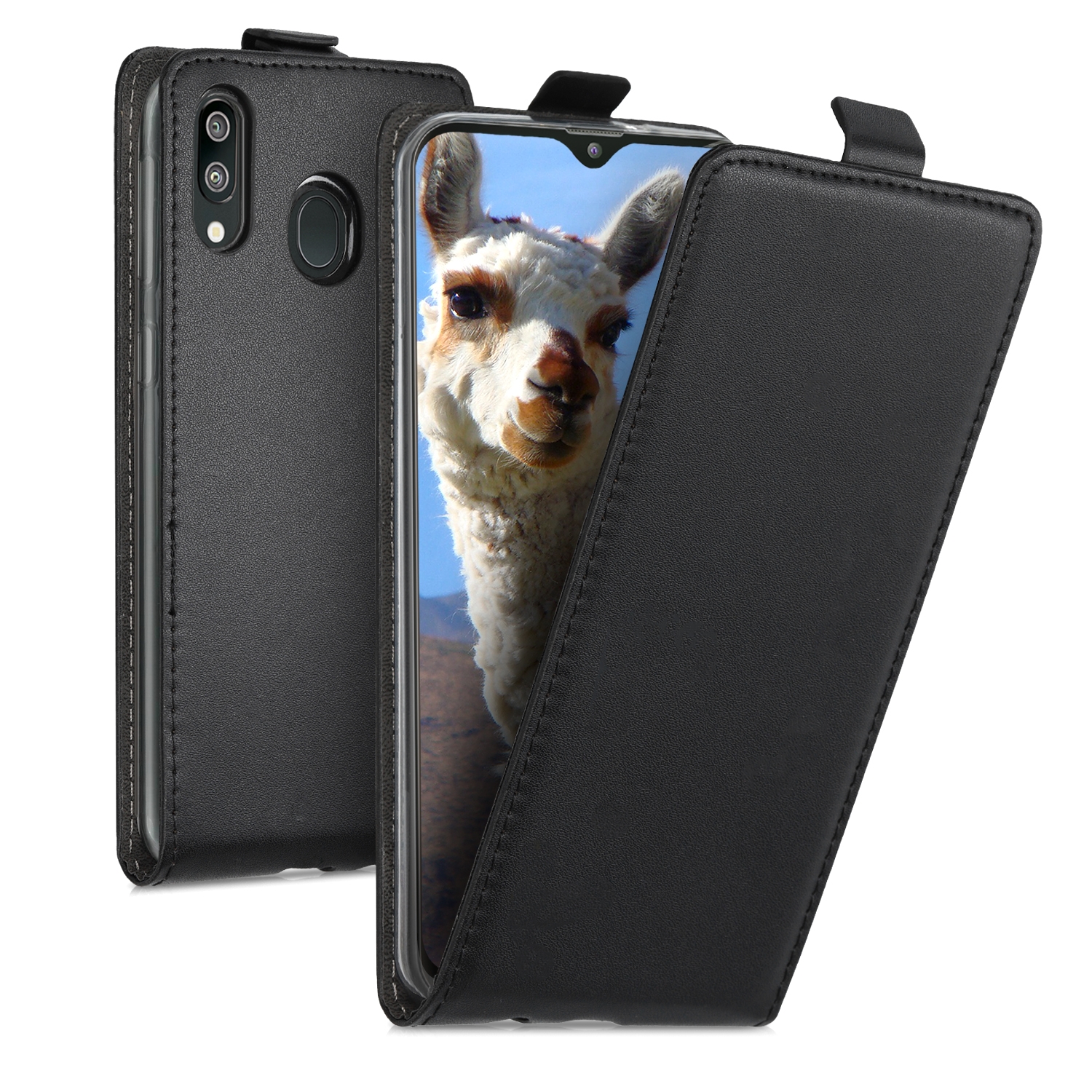 KW Θήκη Flip Samsung Galaxy M20 (2019) - Black 