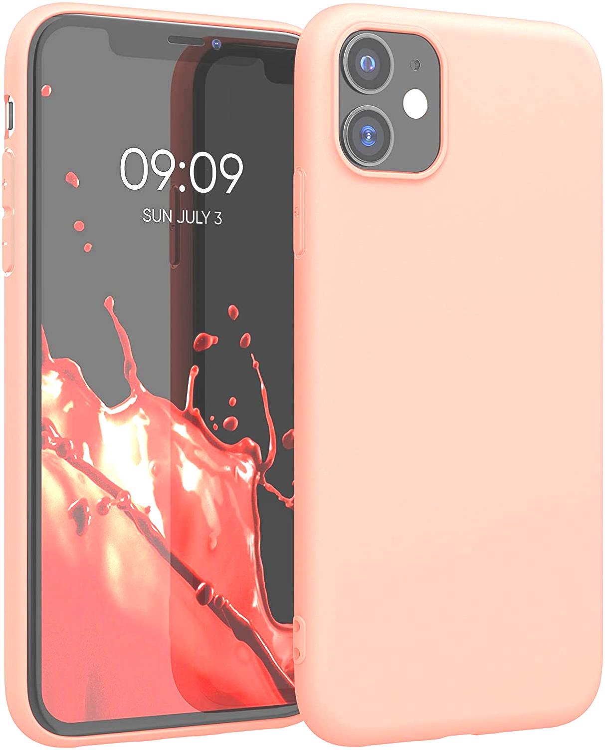 KW Θήκη Σιλικόνης Apple iPhone 11 - Rose Gold Matte