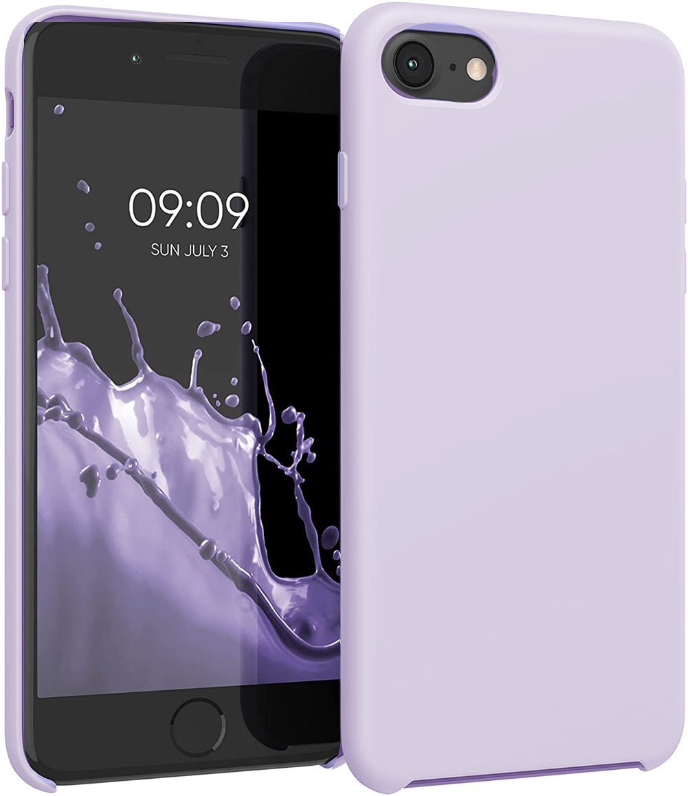 KWmobile Θήκη Σιλικόνης Apple iPhone SE 2022 / 2020 / 8 / 7 - Soft Flexible Rubber Cover - Lavender