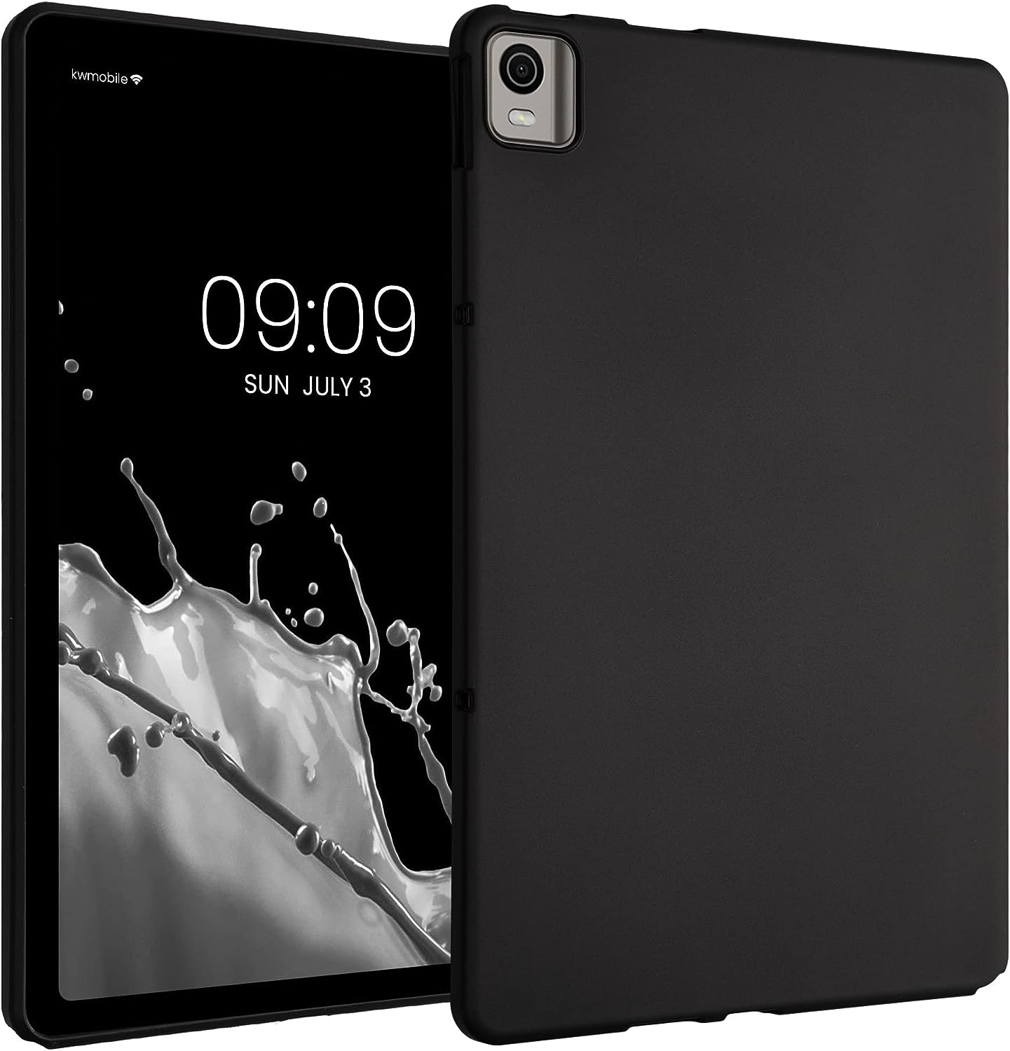 KW Θήκη Σιλικόνης Nokia T21 10.4" 2022 - Black Matte