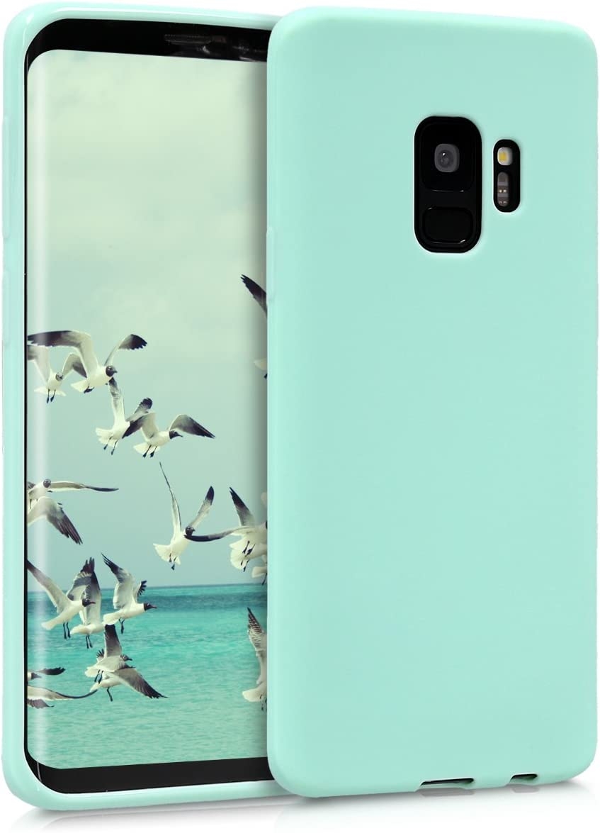 KW Θήκη Σιλικόνης Samsung Galaxy S9 - Soft Flexible Rubber Protective Cover - Mint Matte