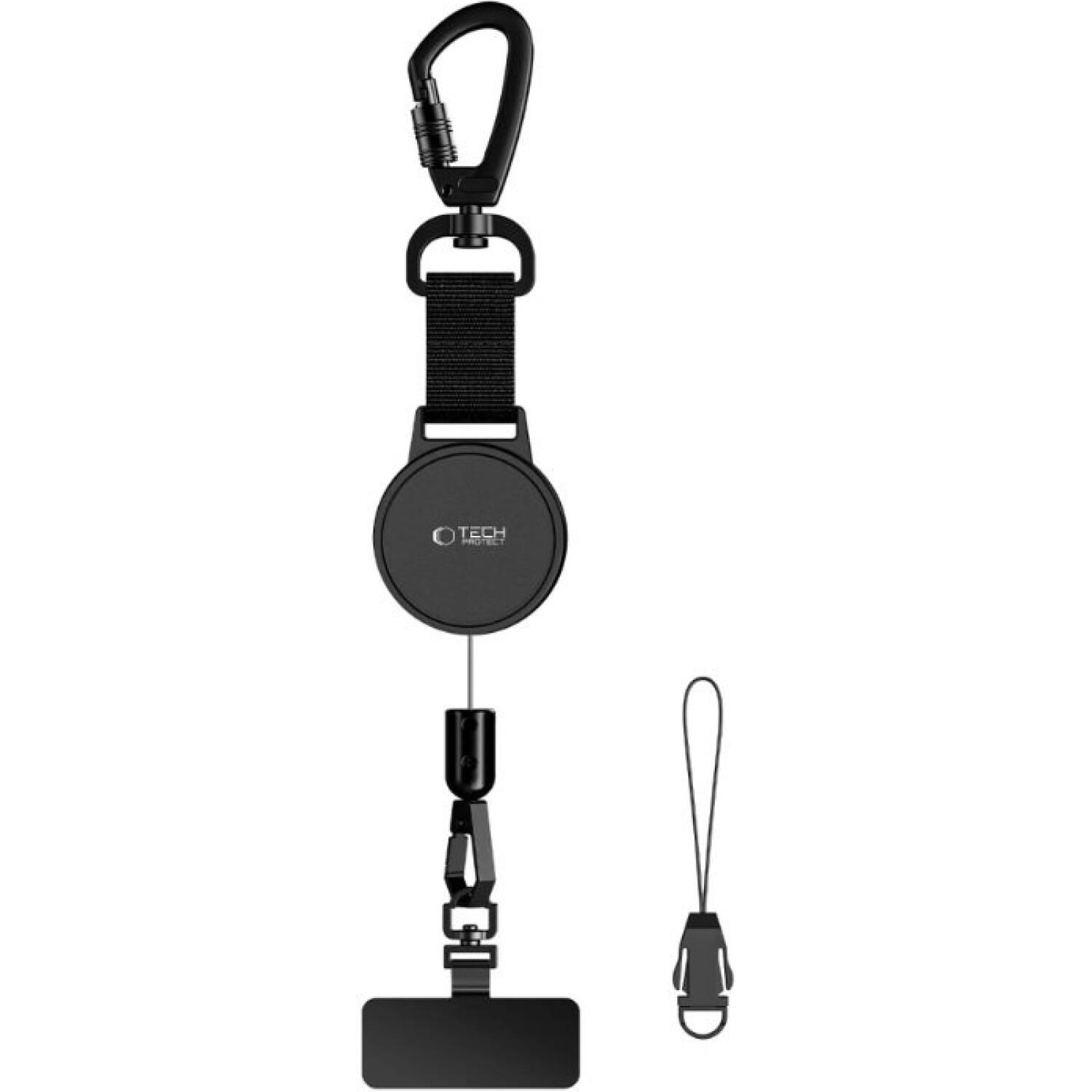 Λουράκι Ασφαλείας Κινητού Tech-Protect Urbanloop Anti Theft Holder Αντικλεπτικό με Μπρελόκ Black