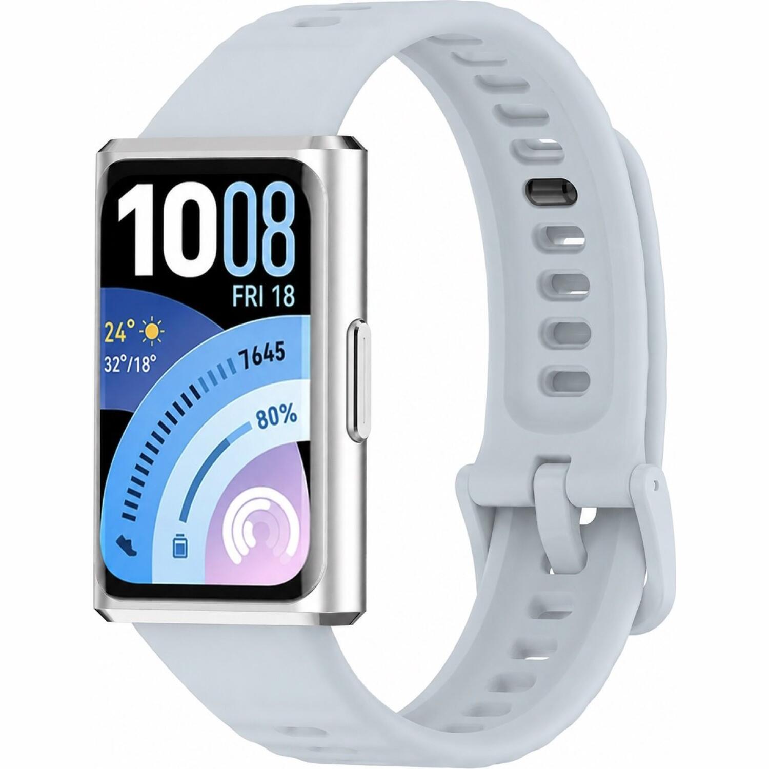 Λουράκι Huawei Band 11 / Band 11 Pro Techsuit Watchband W082 Σιλικόνης Light Blue
