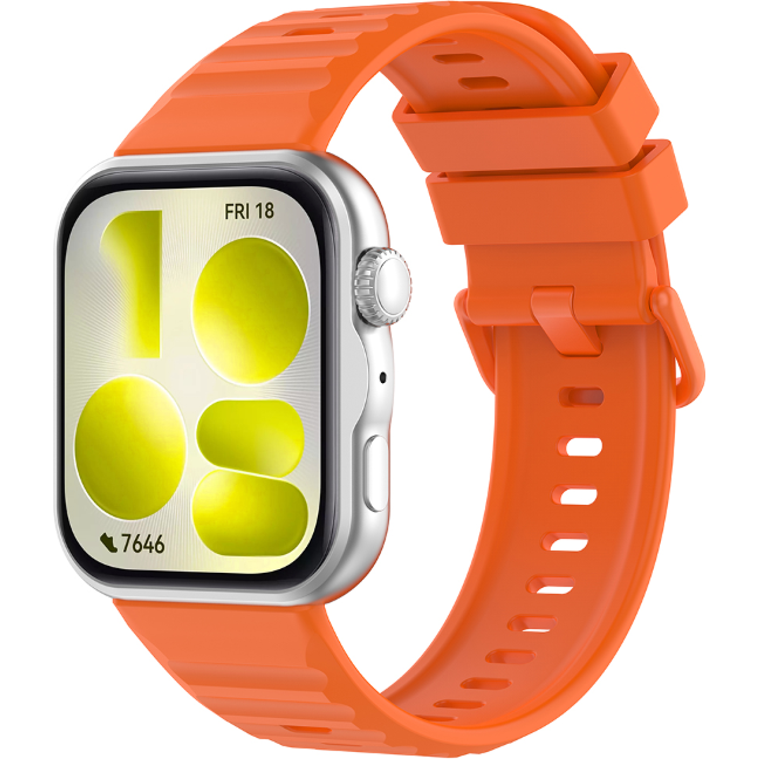 Λουράκι Huawei Watch Fit 5 Pro Techsuit Watchband W082 Σιλικόνης Orange