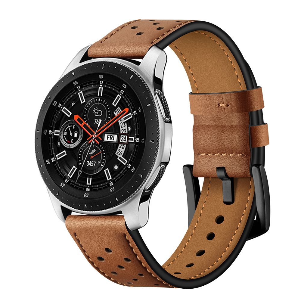 Ανταλλακτικό Δερμάτινο Λουράκι Samsung Galaxy Watch 46mm - Brown