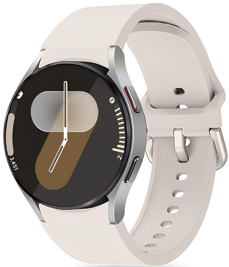 Λουράκι Samsung Galaxy Watch FE / 7 / 6 / 5 / 5 Pro / Watch 4 / Classic 4 (47/46/45/44/43/42/40mm) - Tech-Protect Silicone Σιλικόνης - Starlight