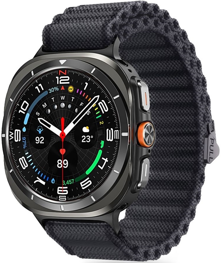 Λουράκι Samsung Galaxy Watch Ultra 2025 / 2024 47mm - Tech-Protect Weave Pro - Black