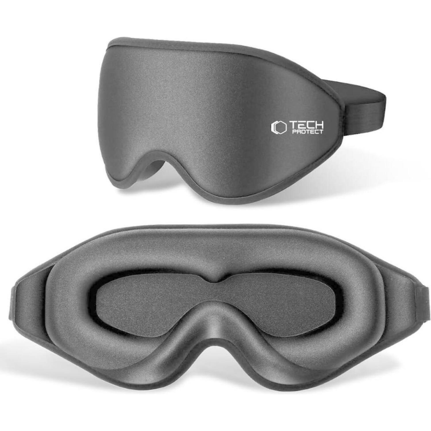 Μάσκα Ύπνου Tech-Protect Eyeshade Sleep Mask με Αφρό Μνήμης Grey