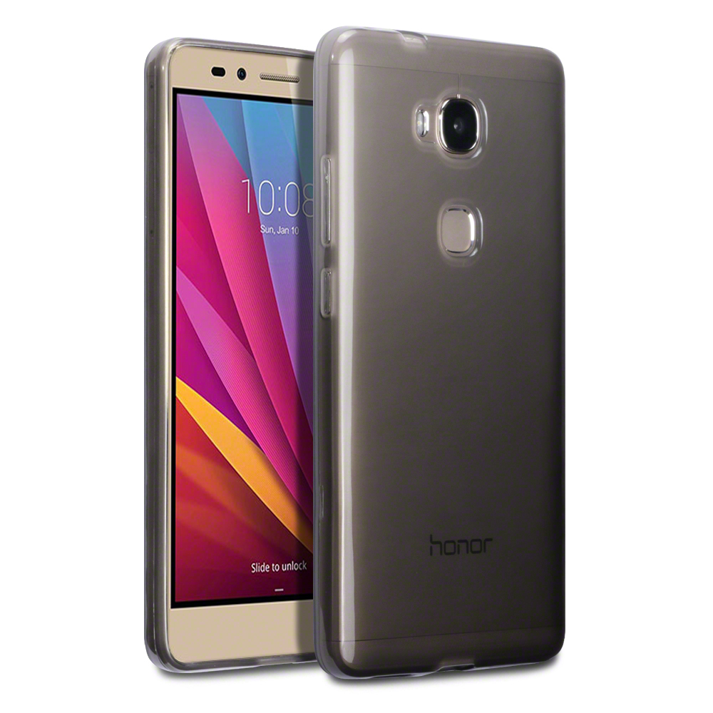 Μαύρη Θήκη Σιλικόνης Huawei Honor 5X