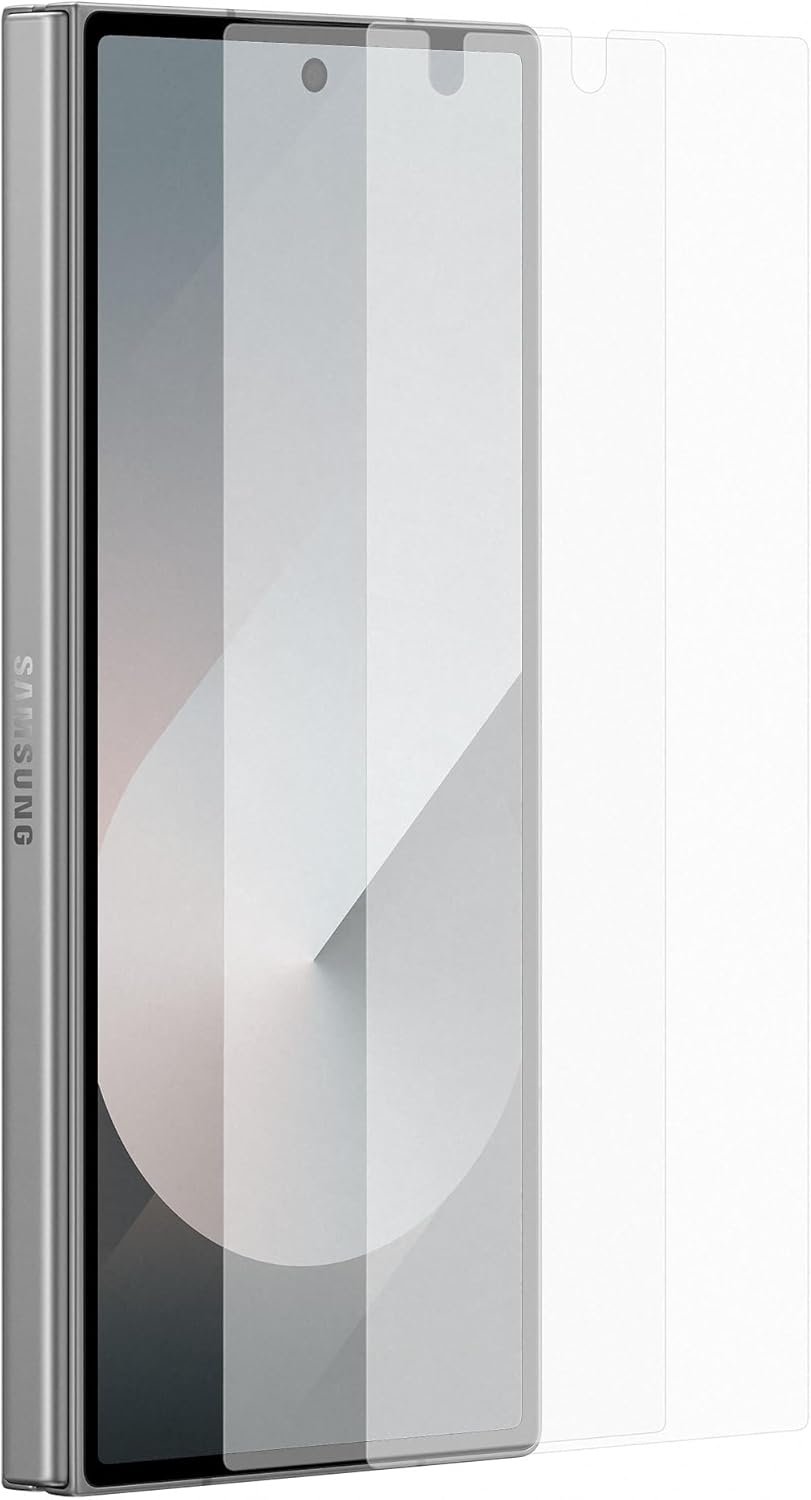 Μεμβράνη Προστασίας Εξωτερικής Οθόνης - Samsung Galaxy Z Fold6 - Official Samsung Anti-Reflecting Film - 2 Τεμάχια - Transparent