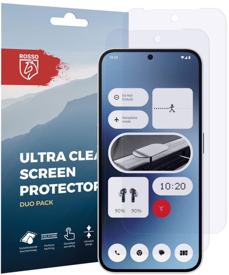 Μεμβράνη Προστασίας Nothing Phone 2a / 2a Plus - Rosso Ultra Clear Screen Protector Οθόνης - 2 Τεμάχια