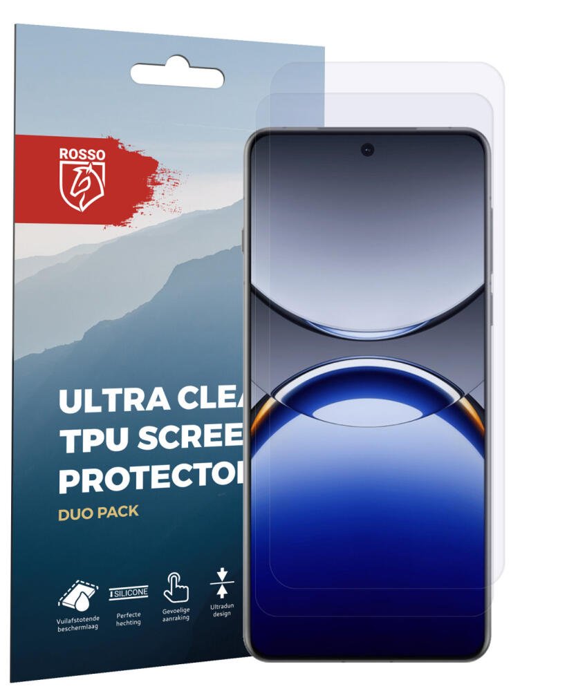Μεμβράνη Προστασίας Oppo Find X8 Pro Rosso Ultra Clear Screen Protector Οθόνης 2 Τεμάχια Clear