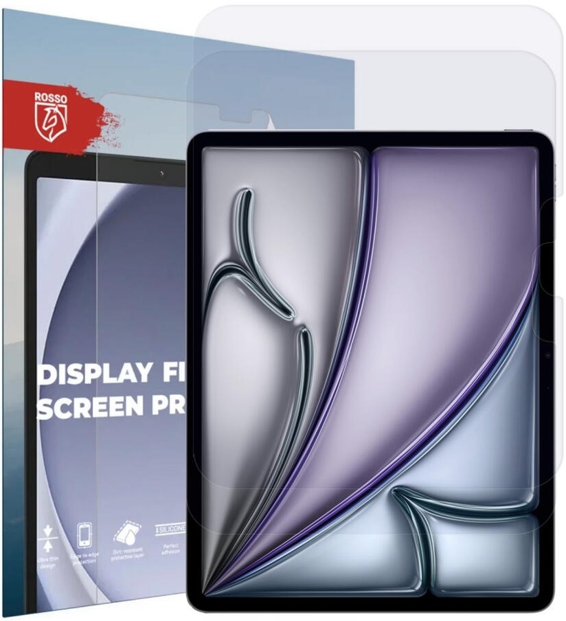 Μεμβράνη Προστασίας Οθόνης - Apple iPad Air 13" 2025 / 2024 - Rosso Ultra Clear Display Film Screen Protector - 2 Τεμάχια - Clear