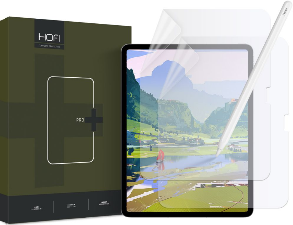 Μεμβράνη Προστασίας Οθόνης - Apple iPad Pro 11" 2024 - Hofi Paper Pro+ Screen Protector - 2 Τεμάχια - Matte Clear