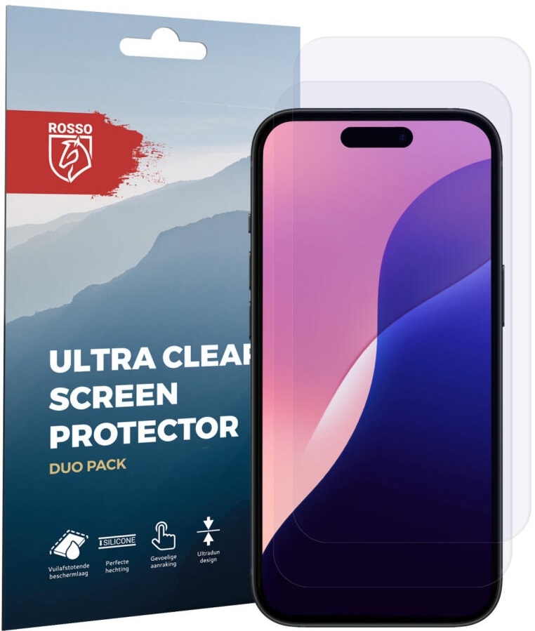 Μεμβράνη Προστασίας Οθόνης - Apple iPhone 16 Pro - Rosso Ultra Clear Screen Protector - 2 Τεμάχια