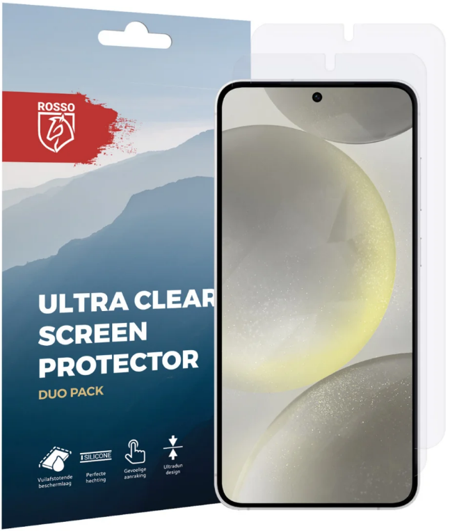 Μεμβράνη Προστασίας Οθόνης - Samsung Galaxy S24 Plus - Rosso Ultra Clear Screen Protector - 2 Τεμάχια