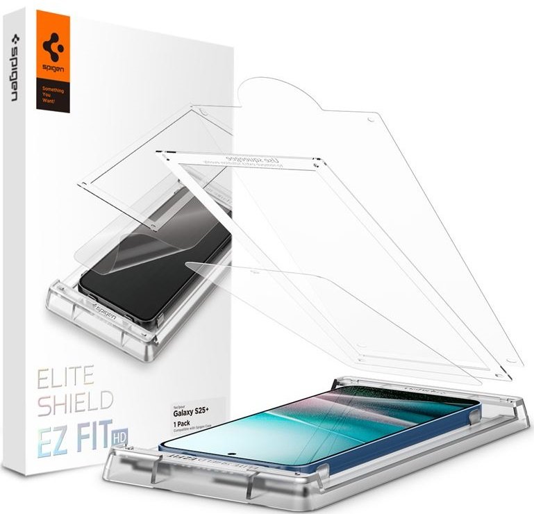 Μεμβράνη Προστασίας Samsung Galaxy S25 Plus Spigen Elite Shield EZ Fit HD Οθόνης - Clear (AFL09087)