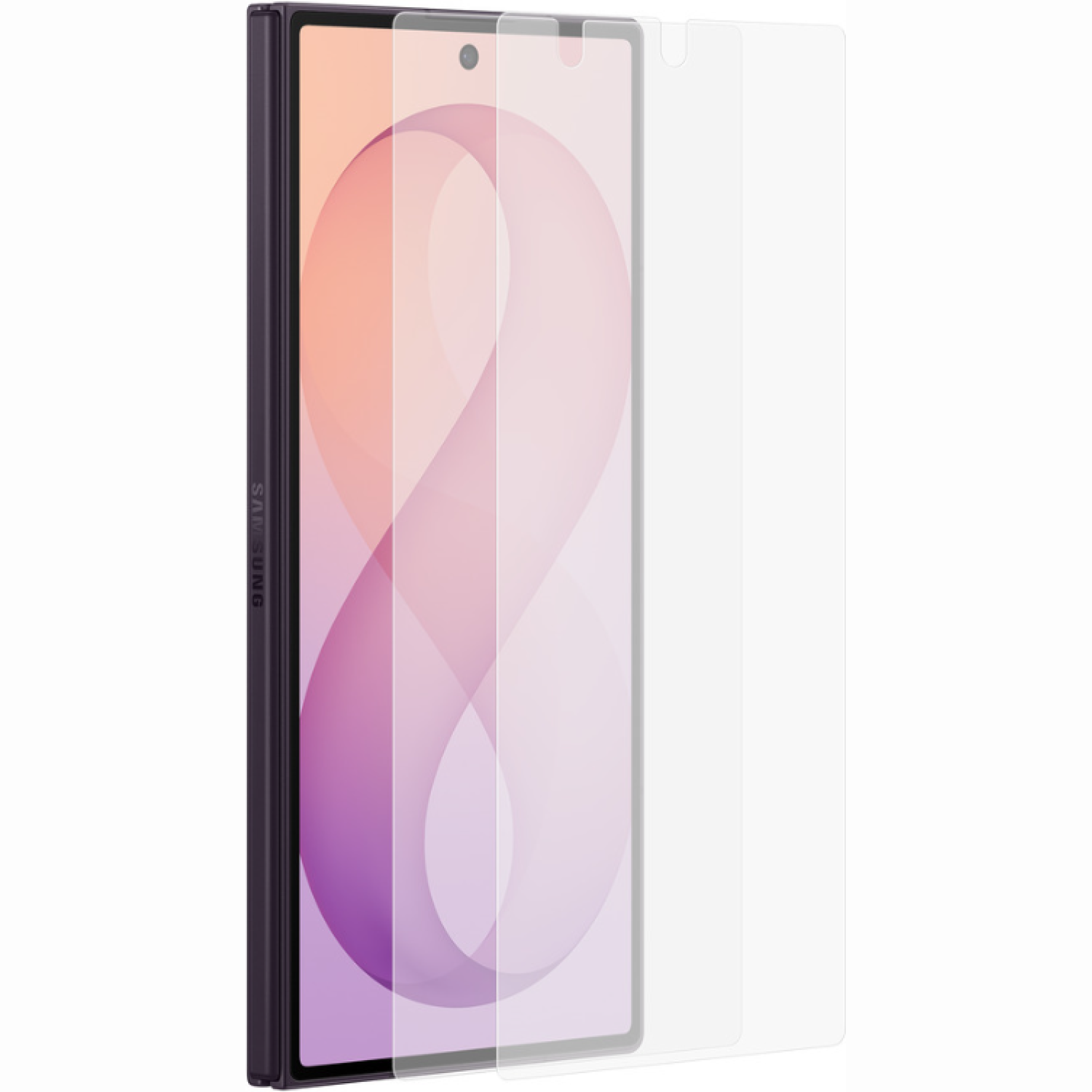 Μεμβράνη Προστασίας Samsung Galaxy Z Fold8 Ultra Official Samsung Anti-Reflecting Film Εξωτερικής Οθόνης 2 Τεμάχια Transparent