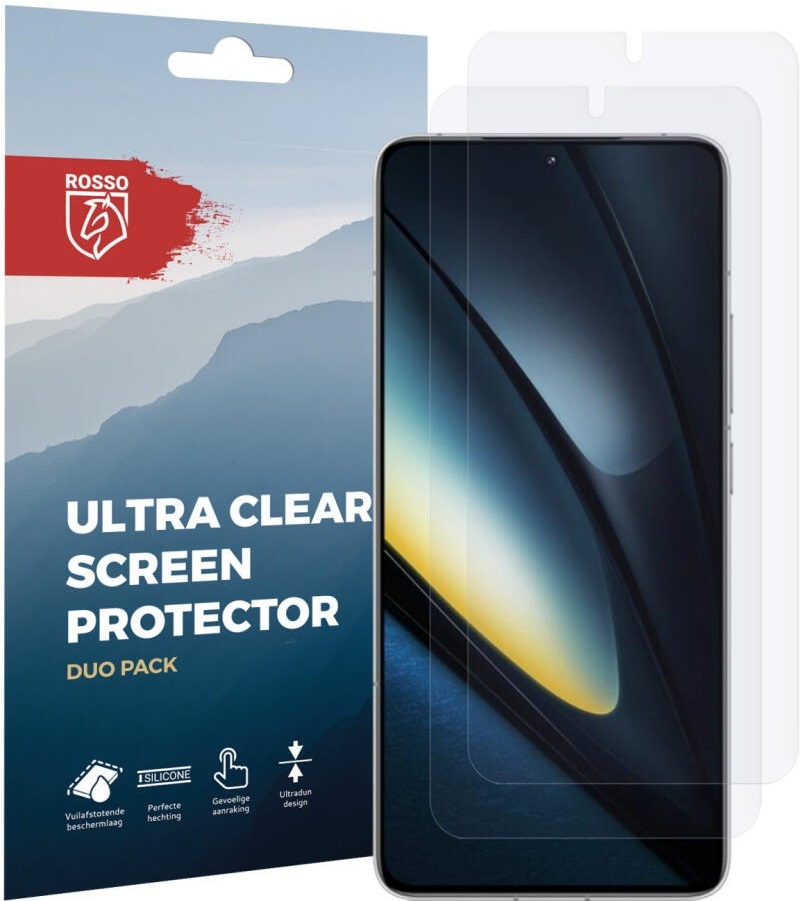 Μεμβράνη Προστασίας Xiaomi Poco F6 Pro / K70 / K70 Pro - Rosso Ultra Clear Screen Protector Οθόνης - 2 Τεμάχια