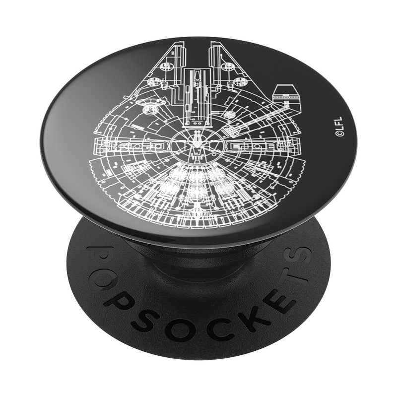 PopSocket Star Wars Millennium Falcon - Aluminum