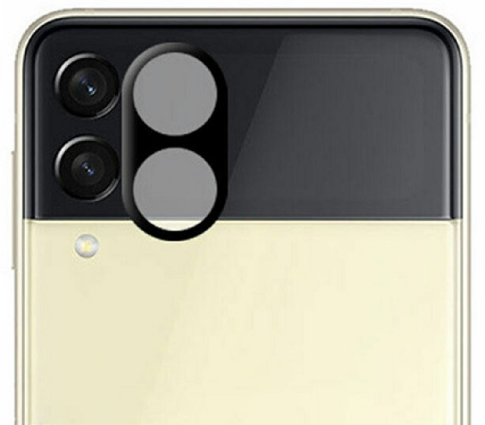 Mocolo TG+ Silk HD Pro Glass Camera Protector - Αντιχαρακτικό Προστατευτικό Γυαλί για Φακό Κάμερας Samsung Galaxy Z Flip3 5G - Black
