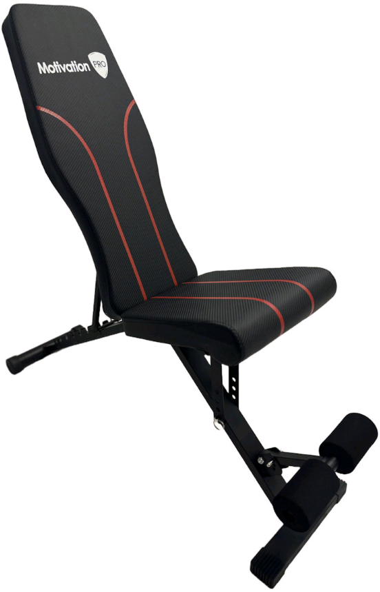 MotivationPro - Ρυθμιζόμενος Πάγκος Γυμναστικής - Black