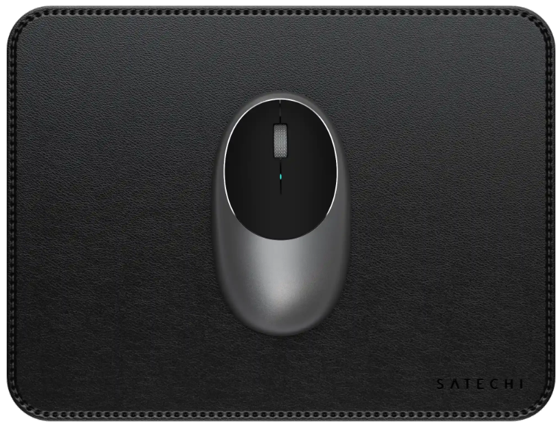 Mouse Pad Satechi Vegan-Leather από Premium Vegan Δέρμα Black