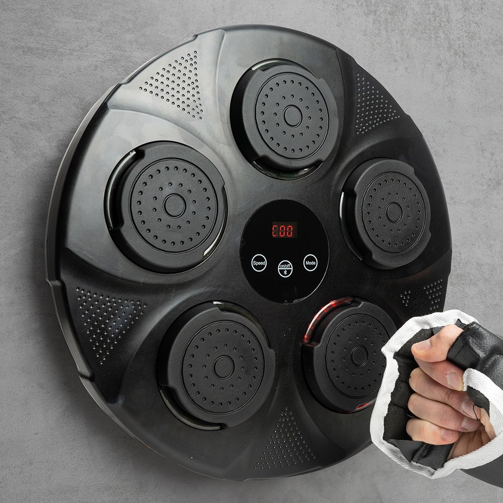 Μουσικό Ταμπλό Box The Source Winning Light Up Musical Boxing Pad Επιτοίχιο με Γάντια & Φωτισμό LED B