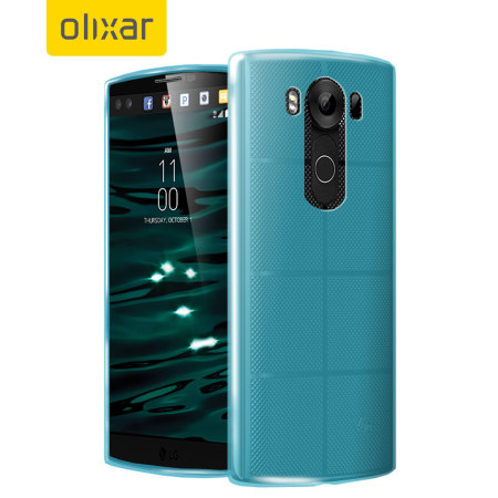 Ημιδιάφανη Θήκη LG V10 Μπλέ